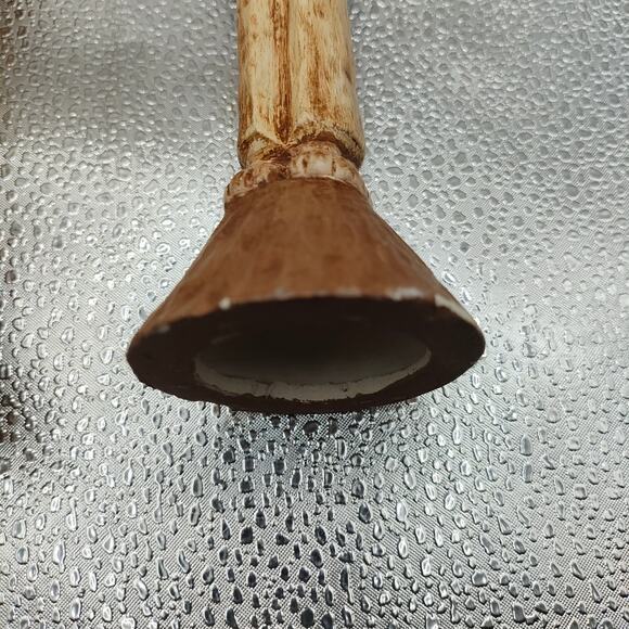 Ceramic Easter Bunny Figurines Hand Painted Rustic Male & Female Home Decor - Picture 6 of 12